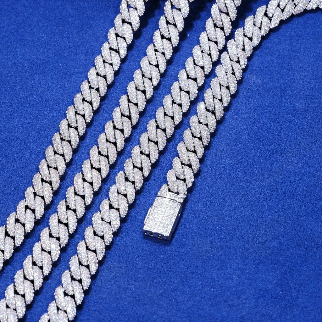 10mm Diamond Cuban Link Chain