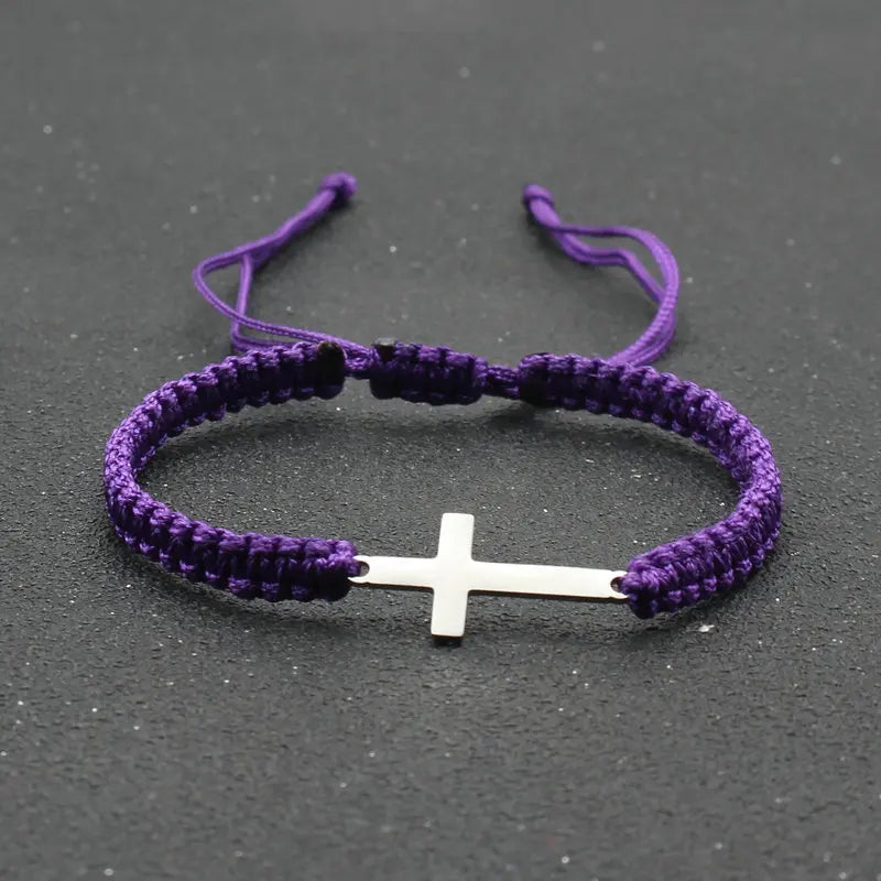 Unbreakable Bond – Hand-woven Adjustable Colored String Couples Versatile Bracelet