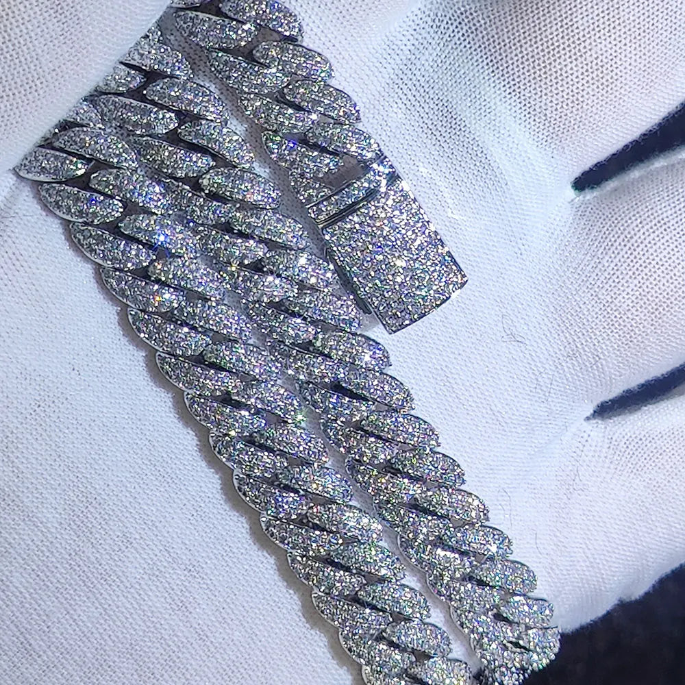 10mm Diamond Cuban Link Chain