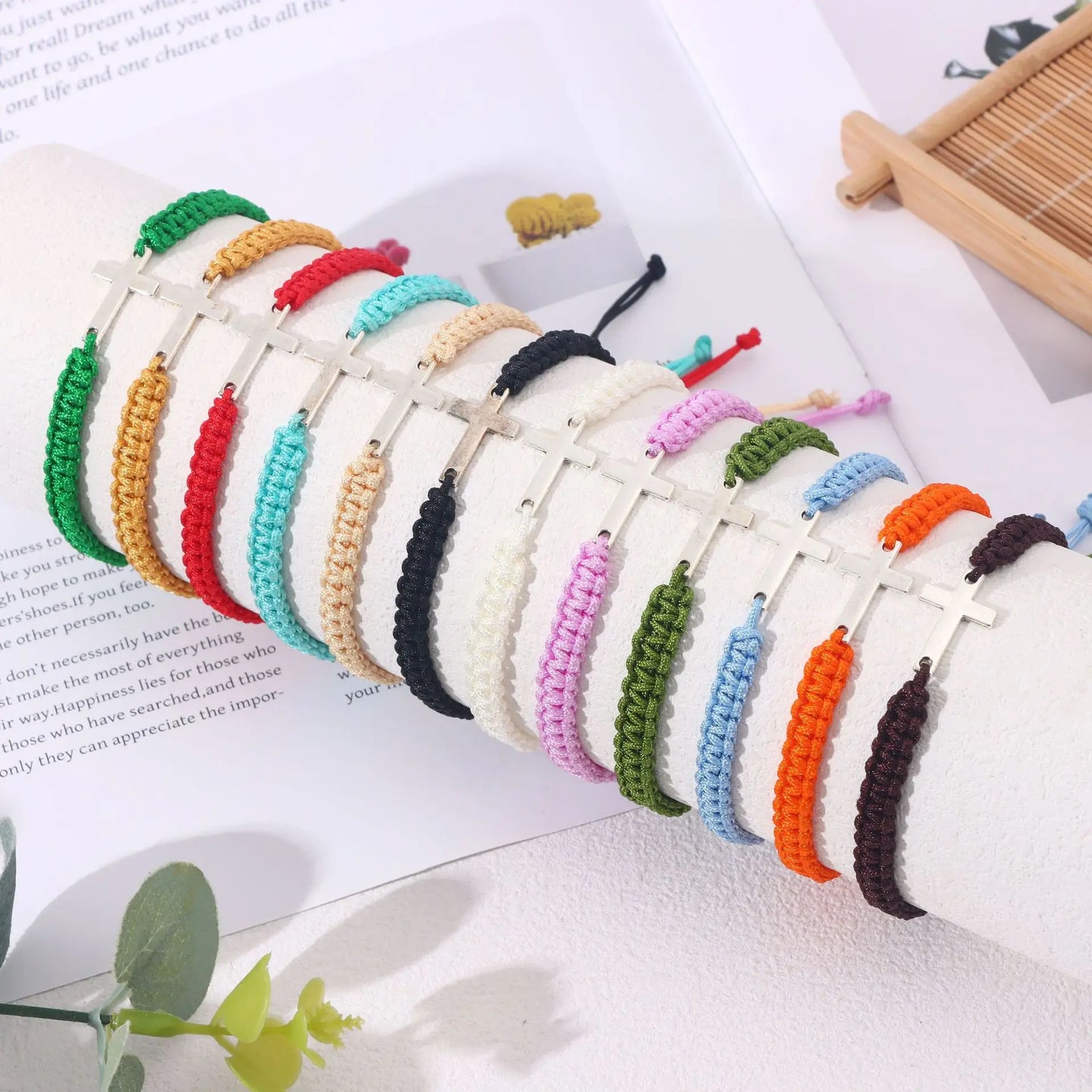 Unbreakable Bond – Hand-woven Adjustable Colored String Couples Versatile Bracelet