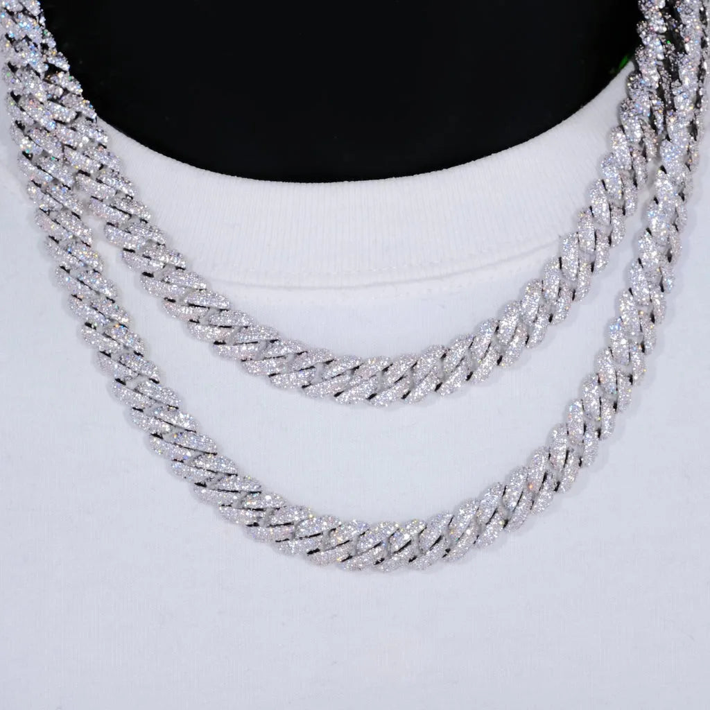 10mm Diamond Cuban Link Chain