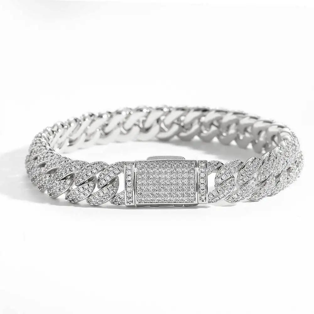 10mm Diamond Cuban Link Chain