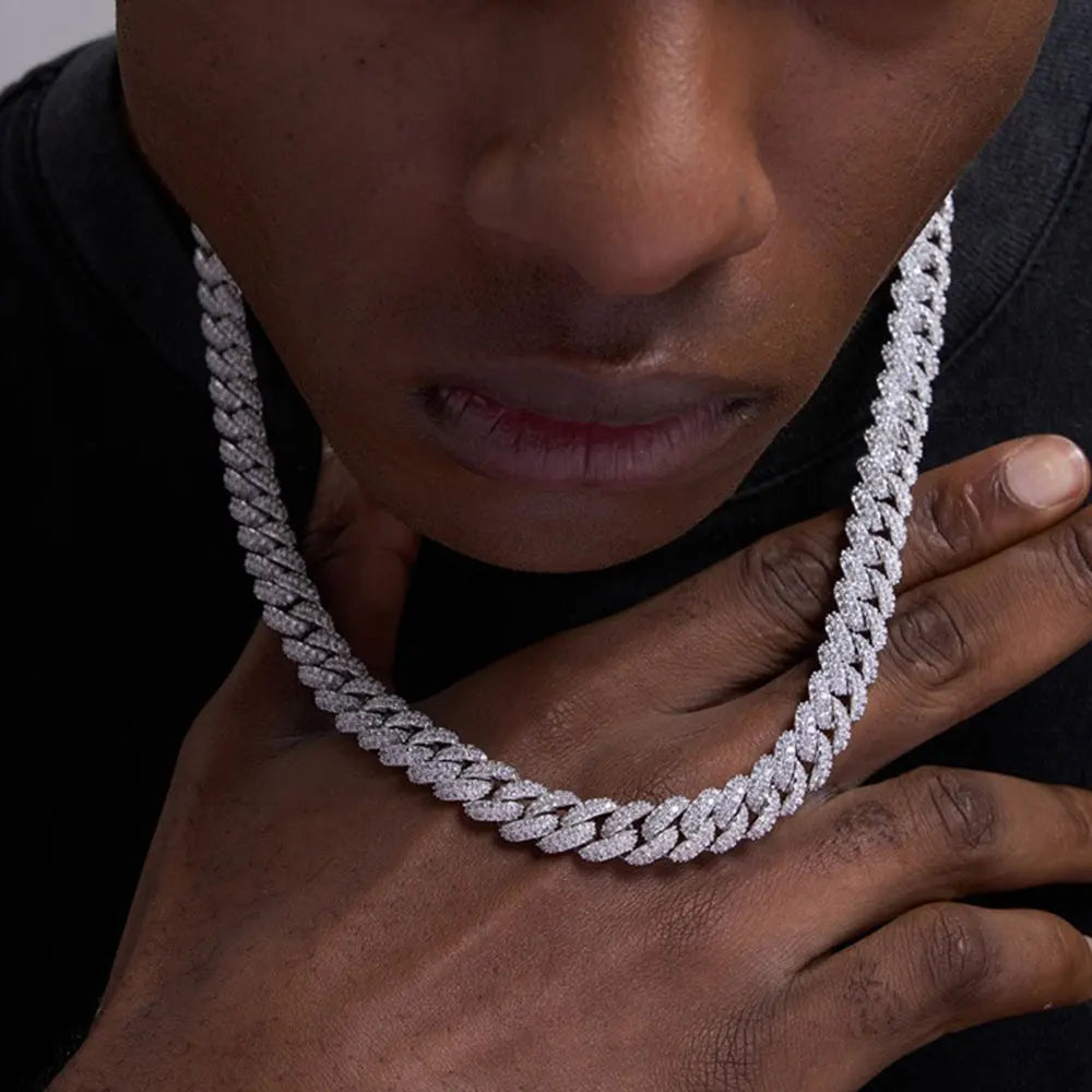 10mm Diamond Cuban Link Chain