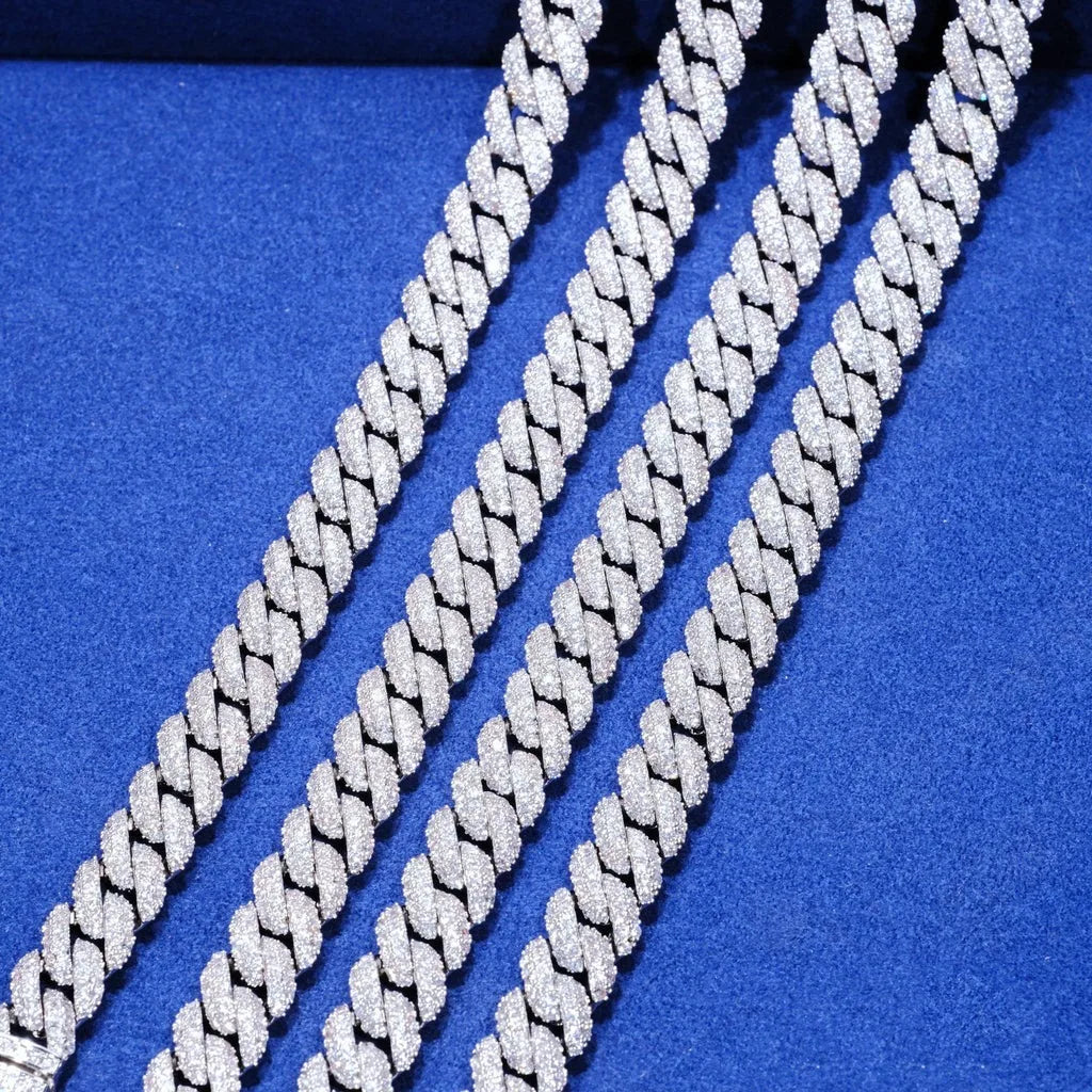 10mm Diamond Cuban Link Chain