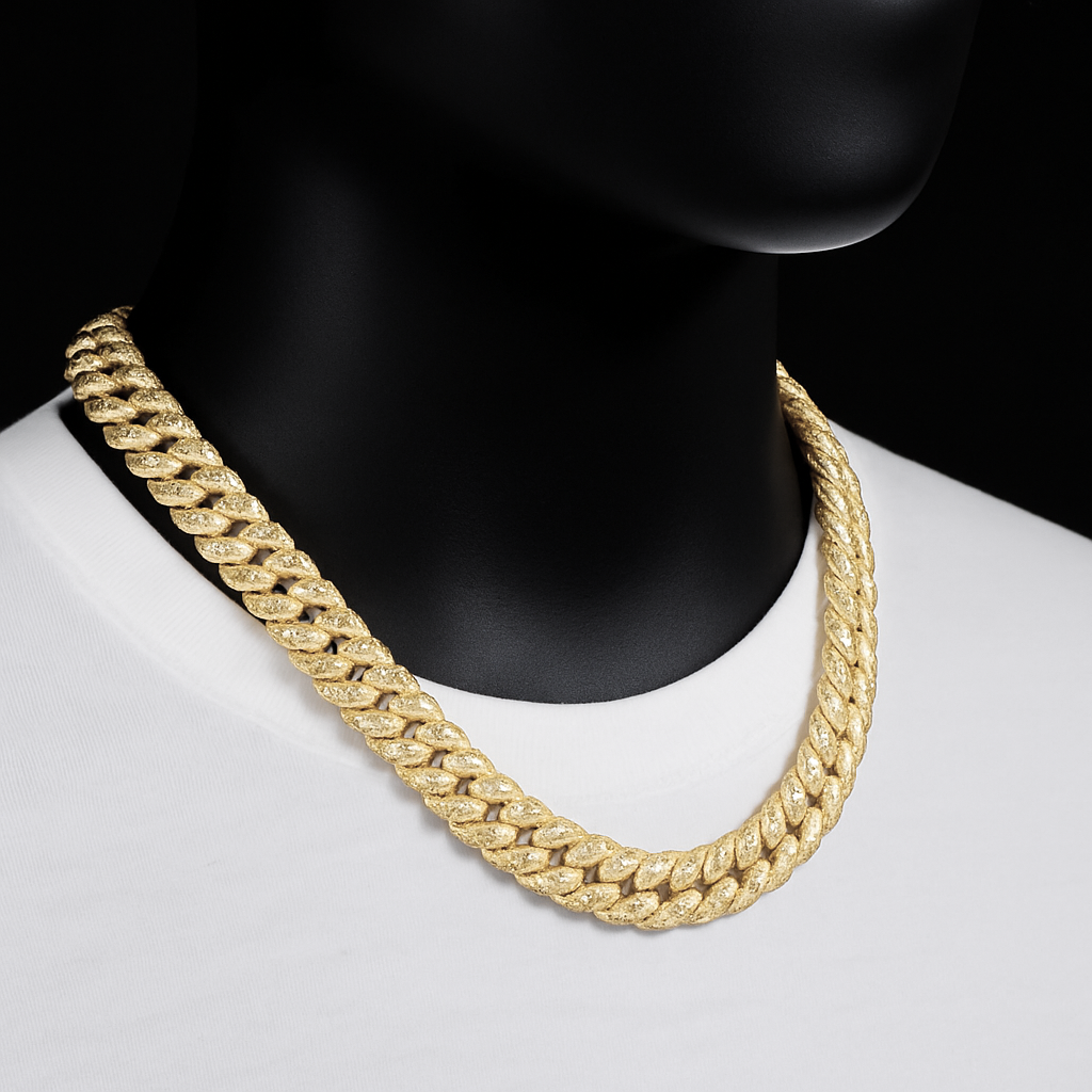 10mm Diamond Cuban Link Chain