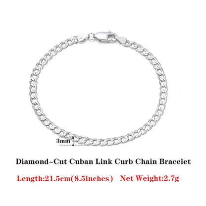 18K Gold-Plated 925 Sterling Silver Italian Diamond
