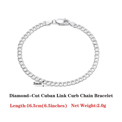 18K Gold-Plated 925 Sterling Silver Italian Diamond