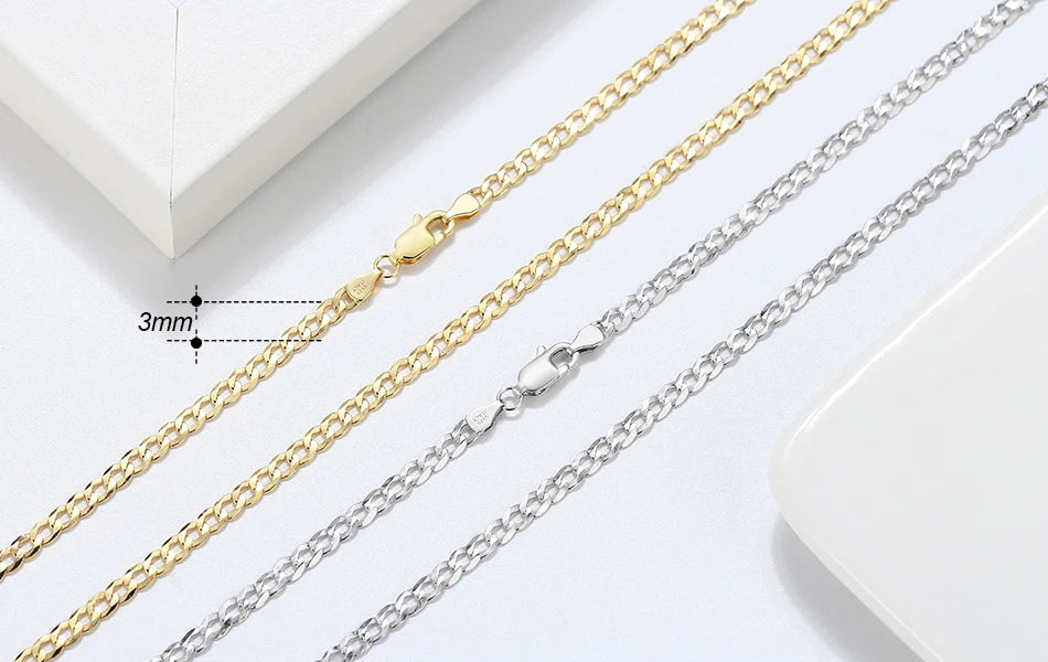 18K Gold-Plated 925 Sterling Silver Italian Diamond