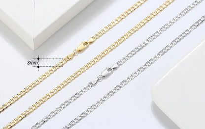 18K Gold-Plated 925 Sterling Silver Italian Diamond