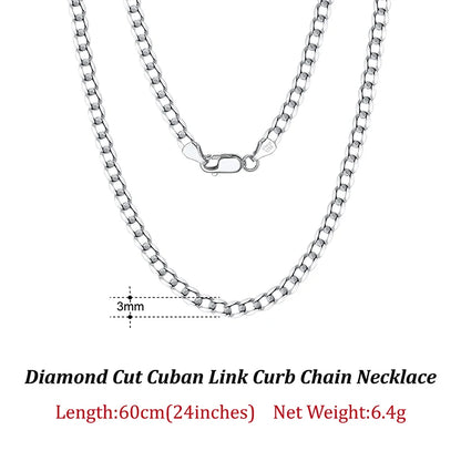 18K Gold-Plated 925 Sterling Silver Italian Diamond
