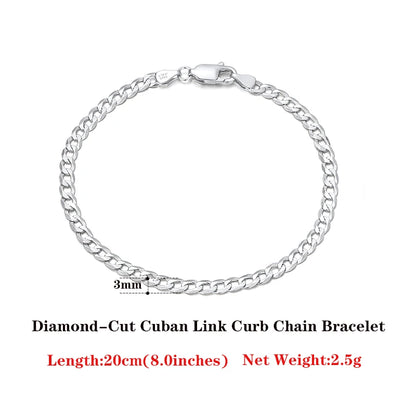 18K Gold-Plated 925 Sterling Silver Italian Diamond