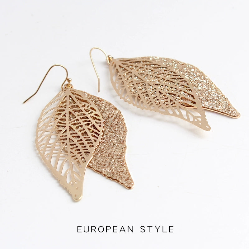 Golden Leaves Earrings