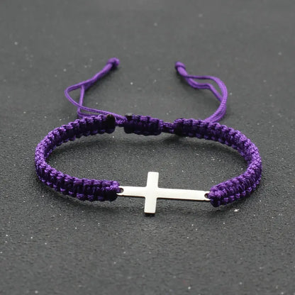 Unbreakable Bond – Hand-woven Adjustable Colored String Couples Versatile Bracelet