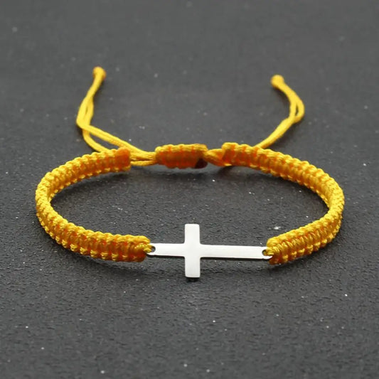 Unbreakable Bond – Hand-woven Adjustable Colored String Couples Versatile Bracelet