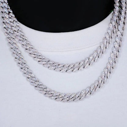 10mm Diamond Cuban Link Chain