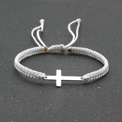 Unbreakable Bond – Hand-woven Adjustable Colored String Couples Versatile Bracelet